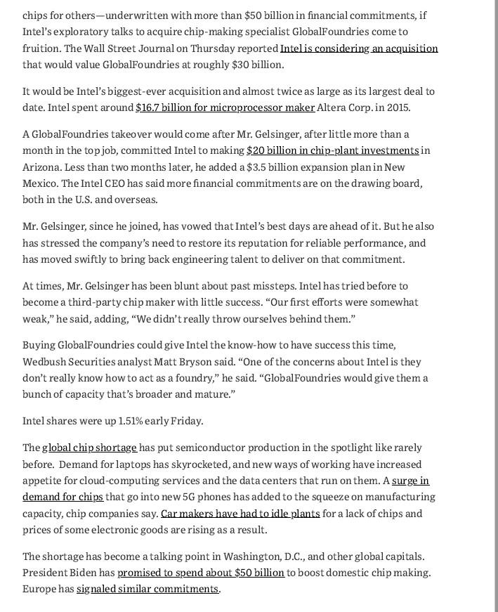 Read this article Intel CEOs Chip-Building Plan