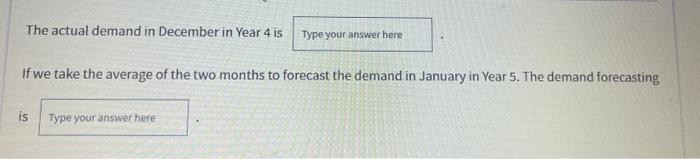 in Year 4 is If we take the average of the two