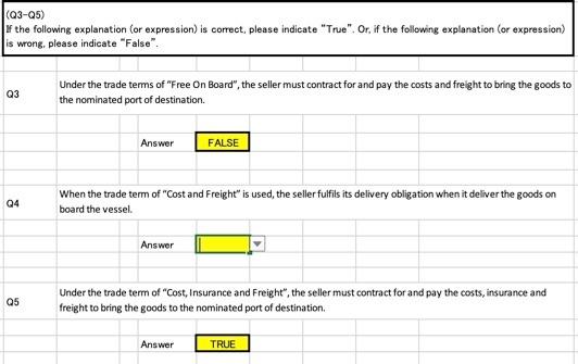 (Q3-05) " the following explanation for