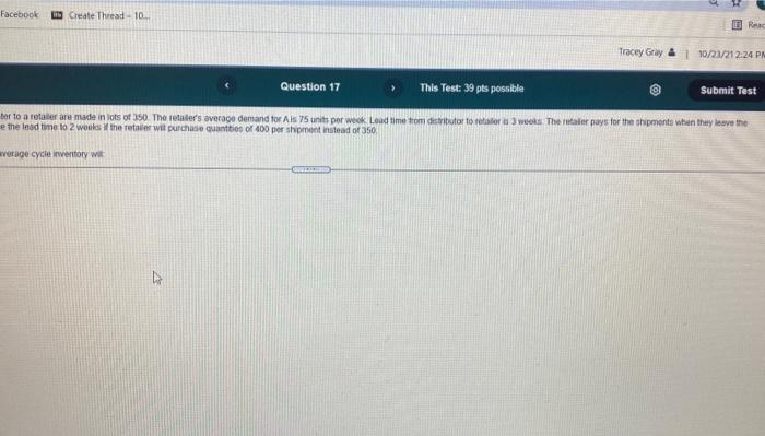 17. Can i have help with this question - C