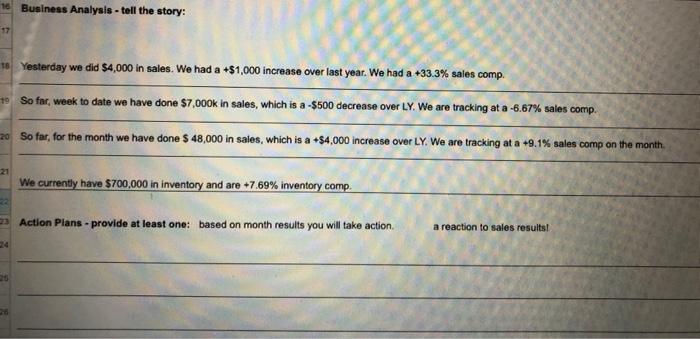 Answer action plan section. Take an action base