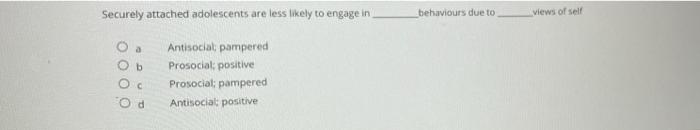 Why do college students show problems the