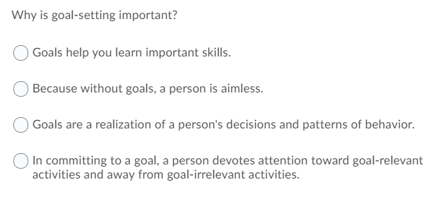 Self-management is a step-wise process. What is