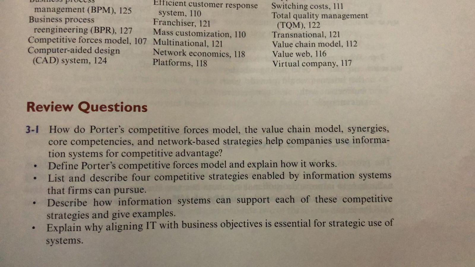 from " essentials of MIS " book Efficient