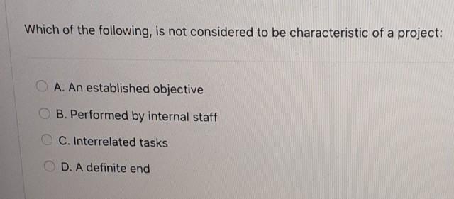 PROJECT MANAGEMENT Reviewing problems that