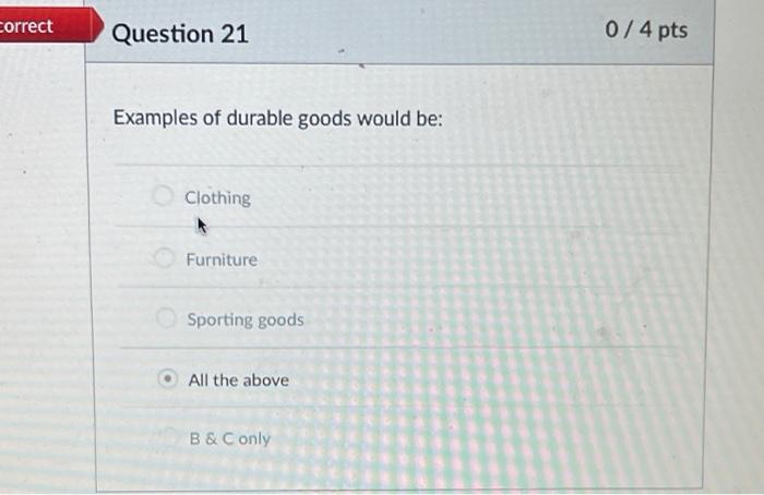 Question 13 0/4 pts Value base pricing/selling is