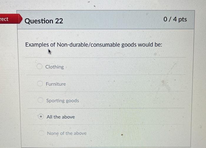 Question 13 0/4 pts Value base pricing/selling is