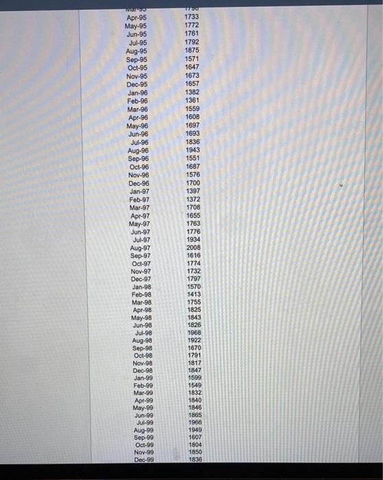 Question 8 1 pts The attached data file contains