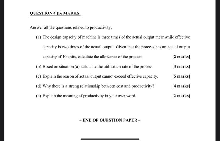 please answer all its under one question for