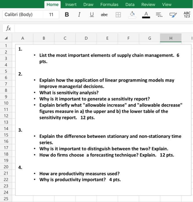 Home Data Review View Insert Draw Formulas U abe
