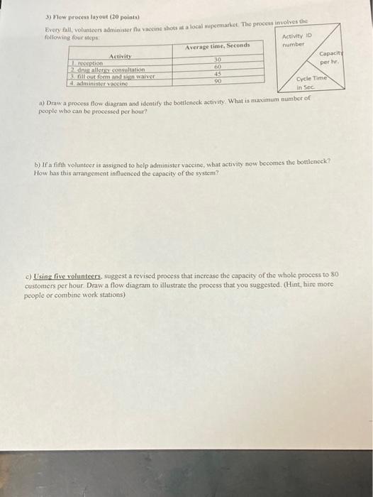 can someone please help me with this 3) Flow