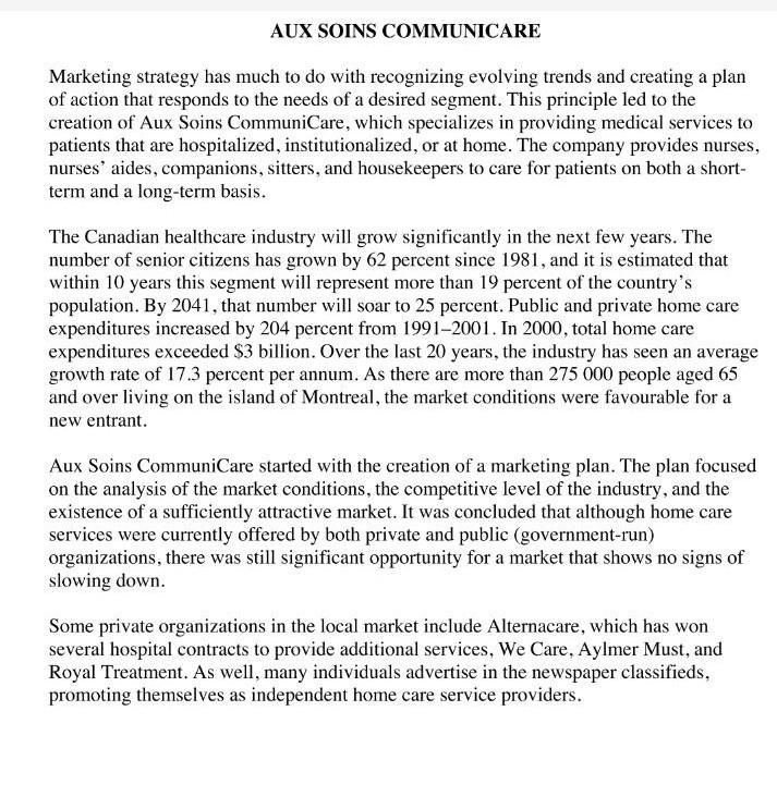 Please Answer this case study as soon as possible