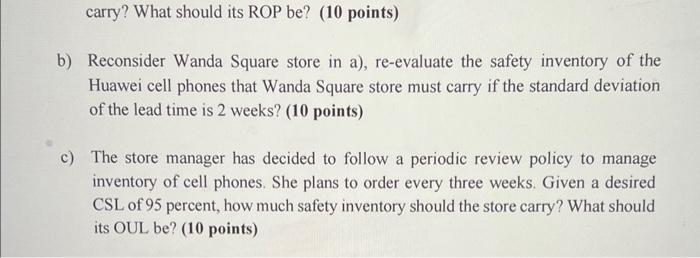 3. Case 3: Designing the safety inventory for
