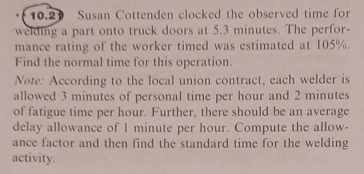 Do it fast 10.2 Susan Cottenden clocked the