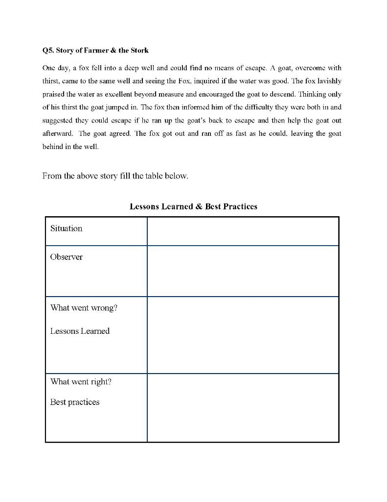 Q3 In the context of knowledge Management (KM),