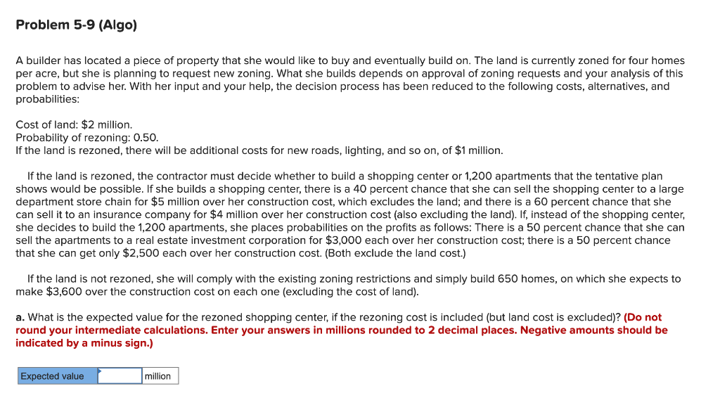 Thank You! I will "like" your answer! Problem 5-9