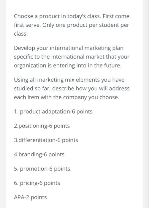 please explain for International sales and