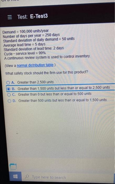 can i have help with this question = Test: