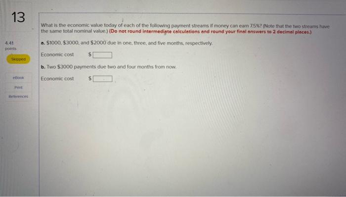 Chapter 7 - Exercise Saved 17 4.44 points Anthony