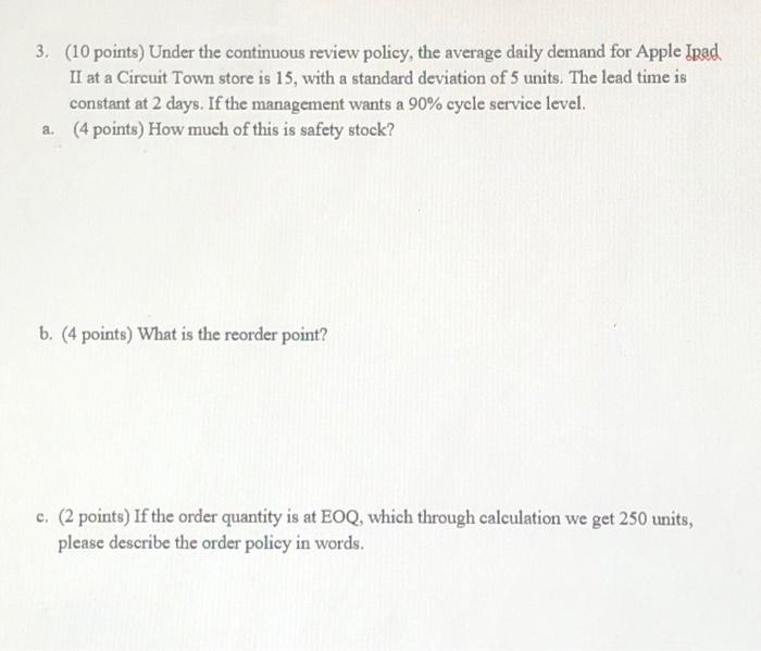 Please show all work :) I need help completing