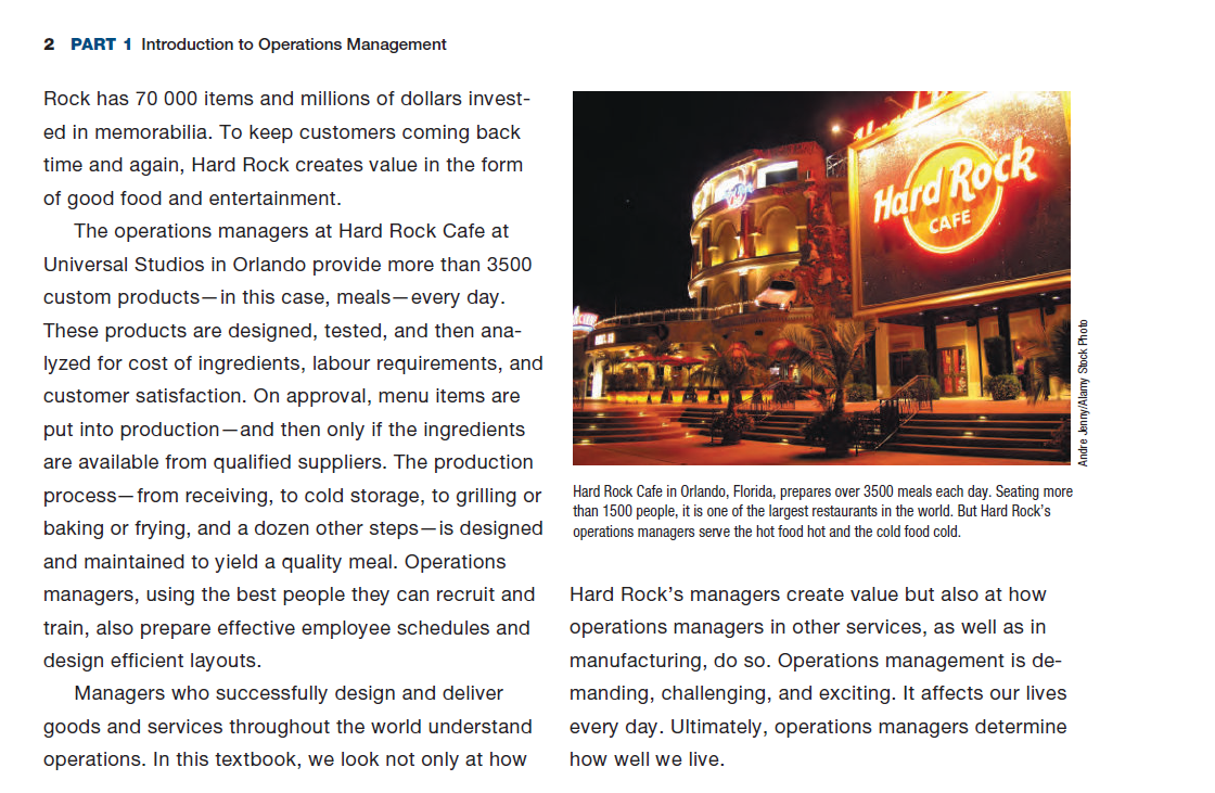 n Need OM decision for hard rock cafe 2 PART 1