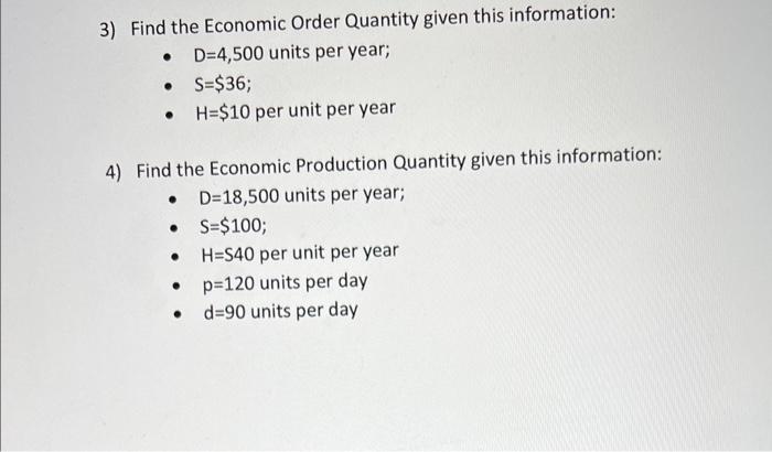 please explain it using a graph 3) Find the