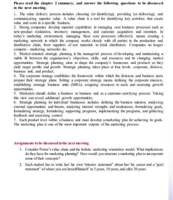 HELPP UPDATEDDD Please read the chapter 2