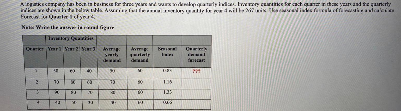 please answer the question "without using excel