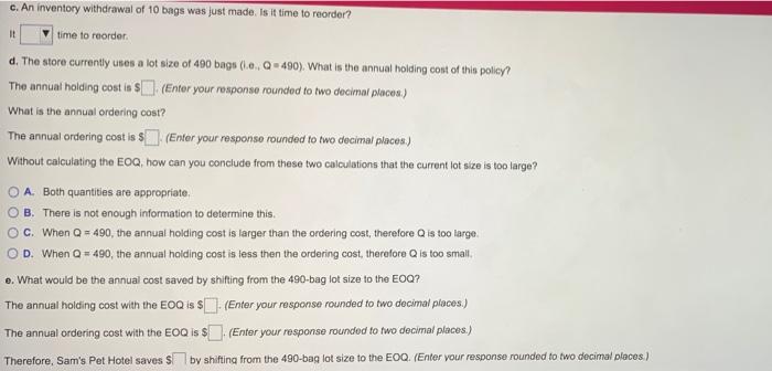 Part C dropwdown options are "is not" or "is"