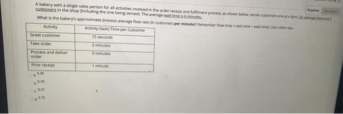 need answer asp no need to show work Anue getting