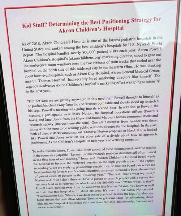 need answer for question 3 Kid Stuff? Determining