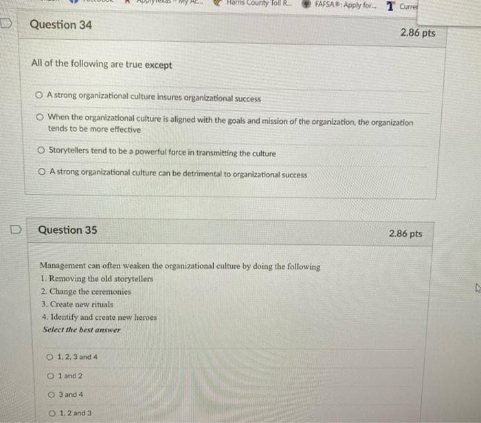 NG Harris County Toll R. FAFSA: Apply for. T