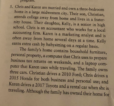 Please fully explain your answer!! 5. Chris and