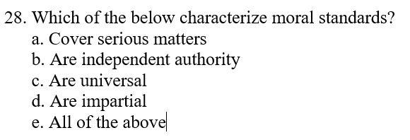 14. The Human Rights ethical standard identifies
