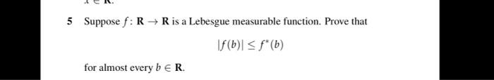 I need help with problem 5 5 Suppose f:RR is a