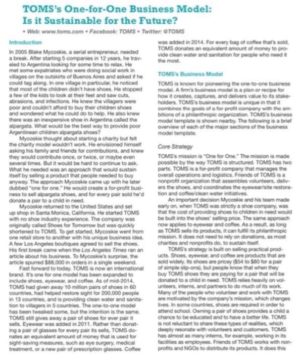 Business model canvas : - I would like to know