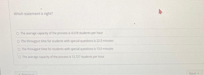 Which statement is right? The average capacity of