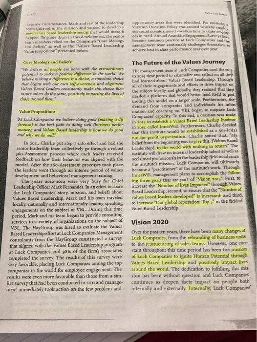 case 10 Luck Companies: igniting human potential