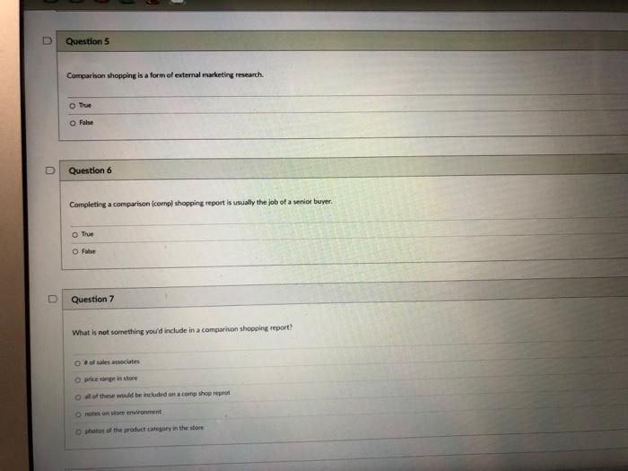 D U Question 2 Purchasing product to fulfillore's