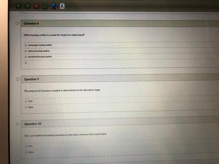 D U Question 2 Purchasing product to fulfillore's