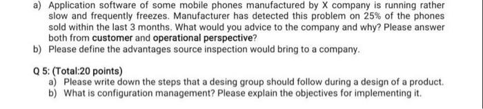 a) Application software of some mobile phones