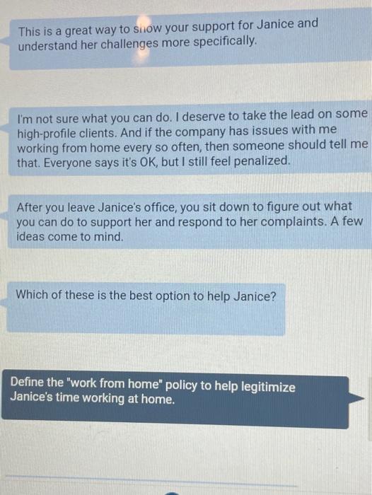 Which answer is correct? A. This policy