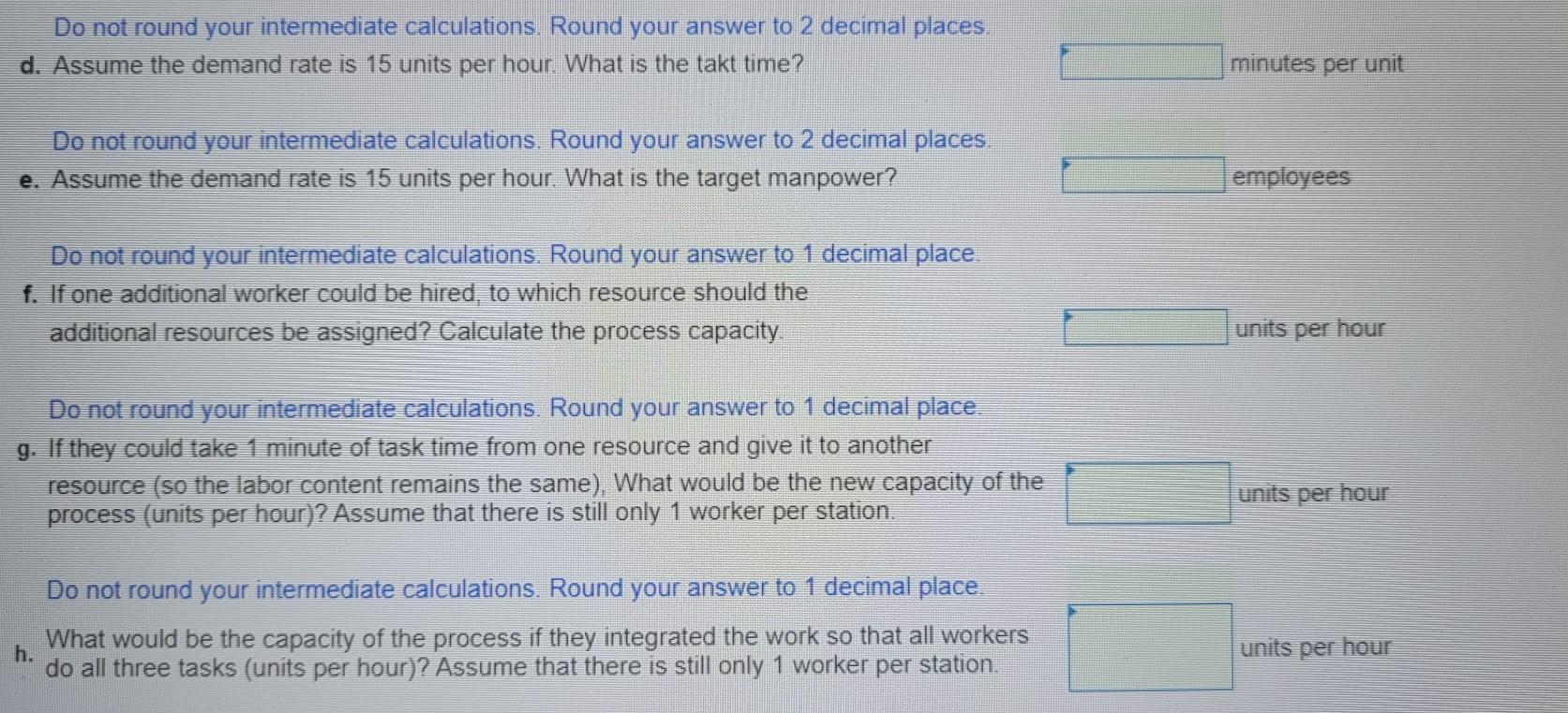 2 Consider a process consisting of three