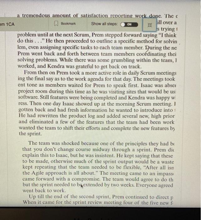 Please write a 1 1/2 to 2 page typed case