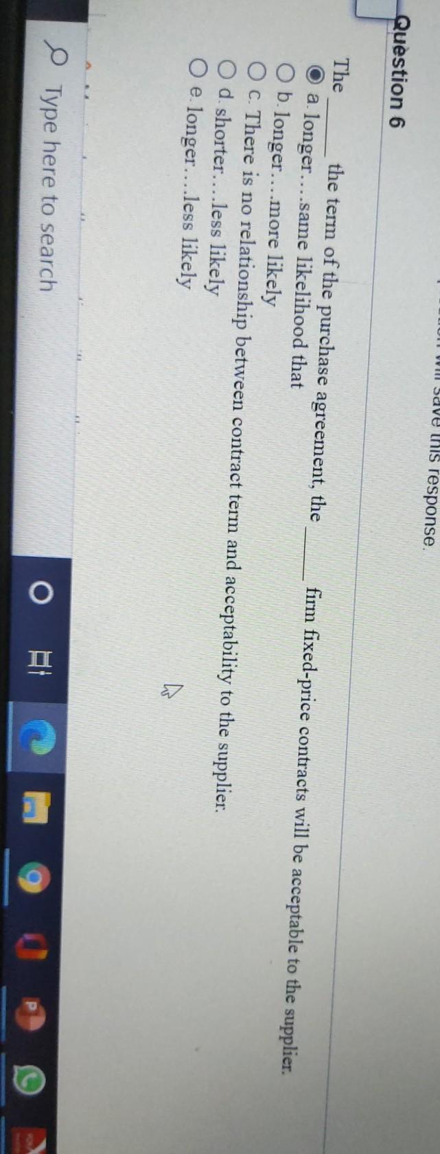 what is right option MIT WII Save this response.