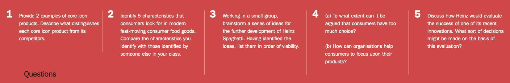 Staving ahead by meeting changing consumer needs