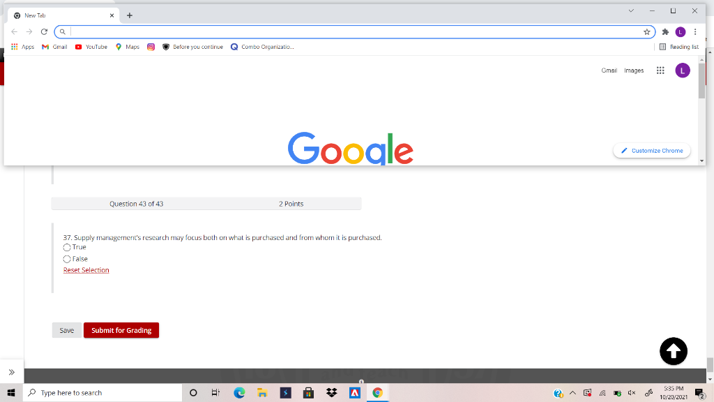 U New Tab + > Q !!! Apps M Gmail YouTube Maps