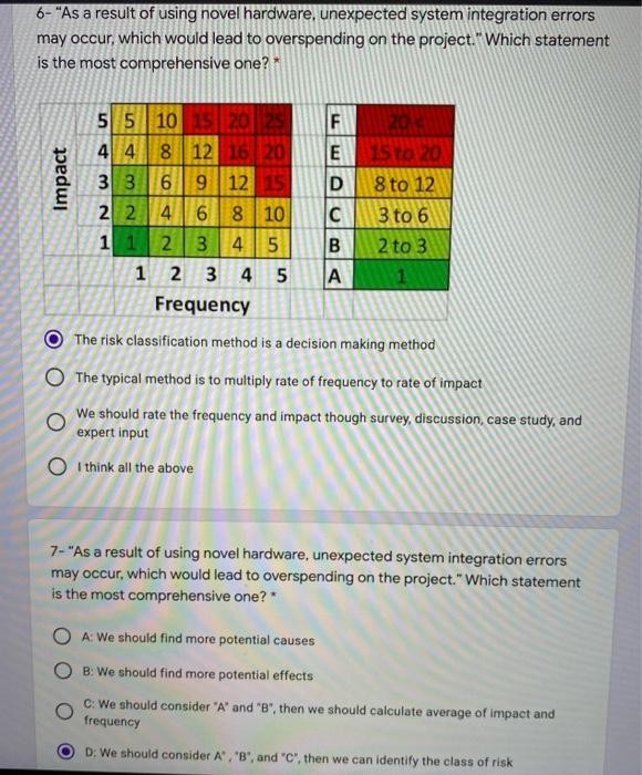 Could you please answer numbers 6 and 7 please?