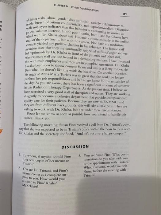 identify two to five key problems why do they