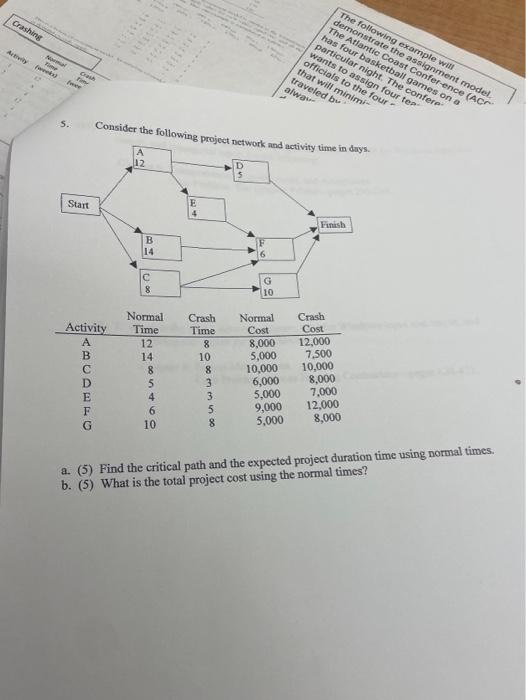 Crashing The following example will demonstrate